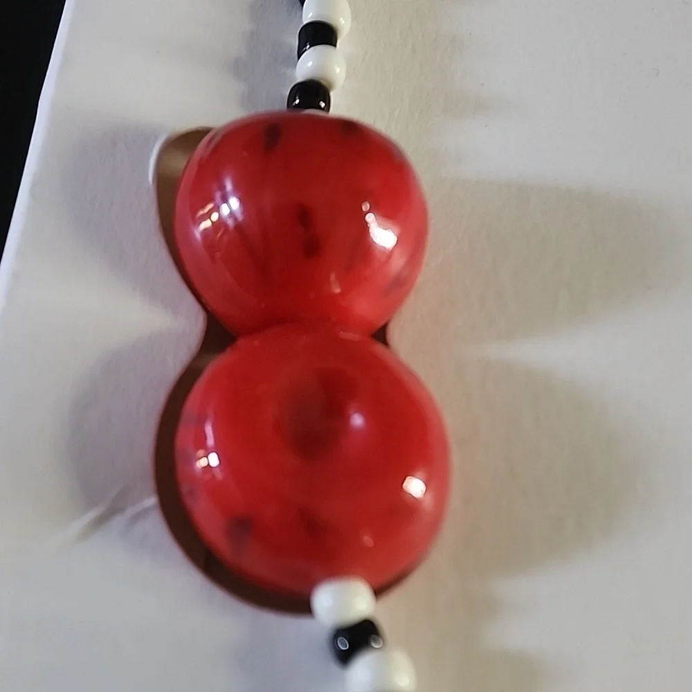ZARA Cherry Bead Necklace